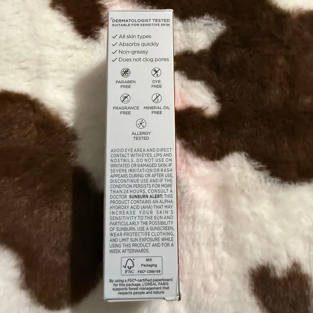 NEW Loreal Revitalift Glycolic Acid Serum 10% Exfoliating‎ Resurfacing Tone Glow